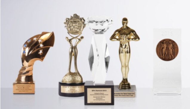 Troféus e prémios da marca
